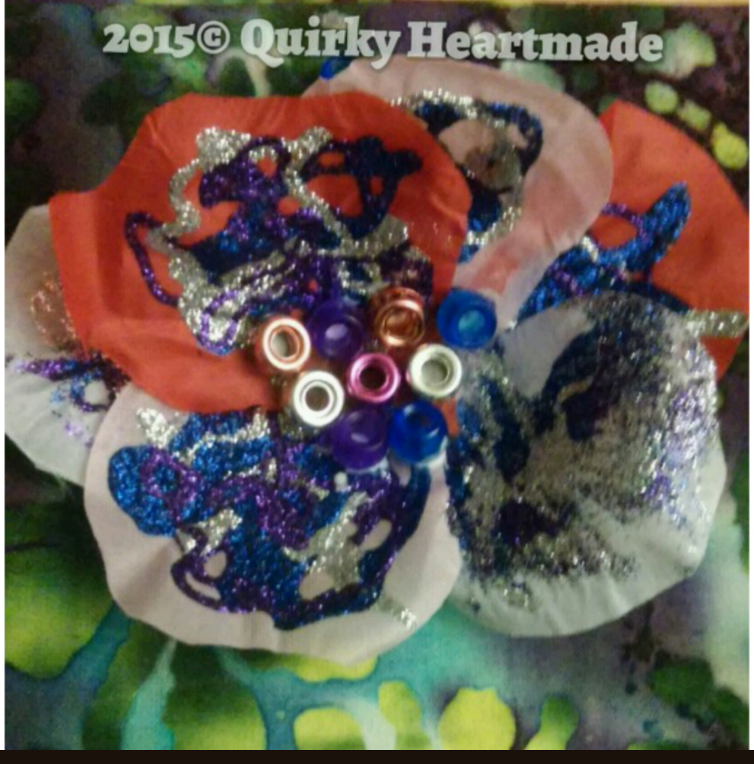 Grandeur Baseball inspired constructivism flower